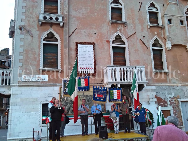 Commemorazione storica dei Sette Martiri (3 agosto 1944) a Venezia