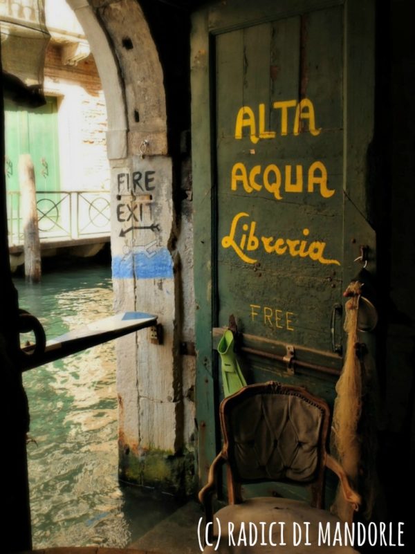 Libreria Acqua Alta Bookstore Venice