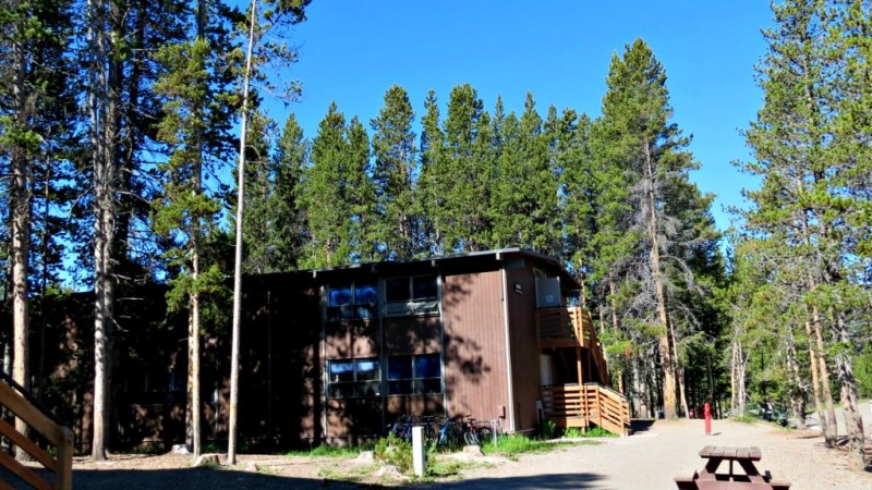 Canyon Village Employee Dorm USA Yellowstone National Park