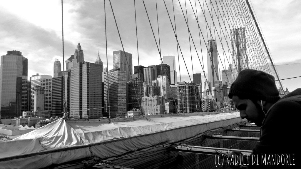 New York City Brooklyn Bridge USA