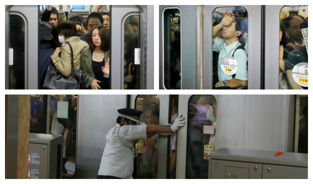 Crowded train Japan giappone treno