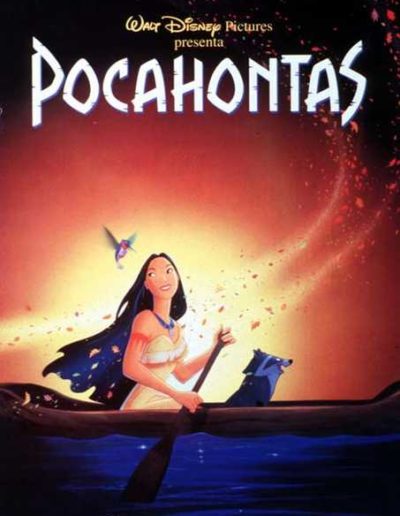 pocahontas radici di mandorle FILM viaggiare