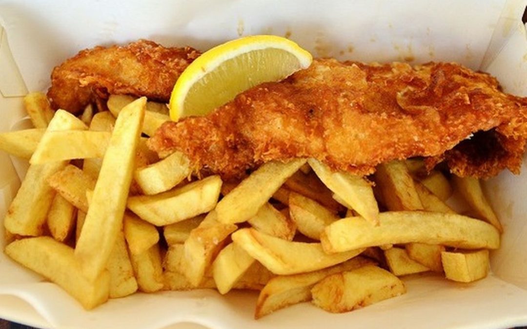 Il fish and chips irlandese parla italiano